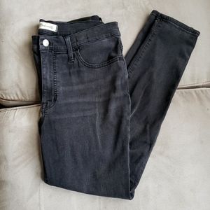 Madewell Roadtripper Black Skinny Jeans size 31P